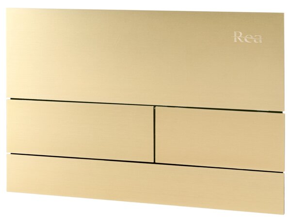 Rea, Ovládací tlačítko k podomítkovým systémům WC T Rea K011A-Q Gold Brush, REA-E0055