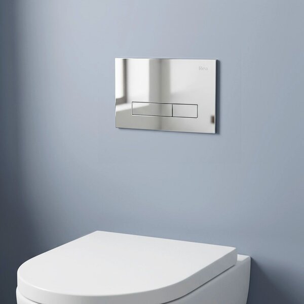 Rea Rea, Ovládací tlačítko k podomítkovým systémům WC HD K011A-Q Chrome, REA-E9561