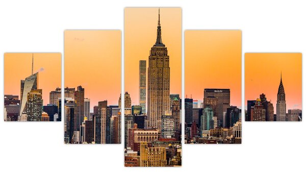 Obraz New Yorku (125x70 cm)
