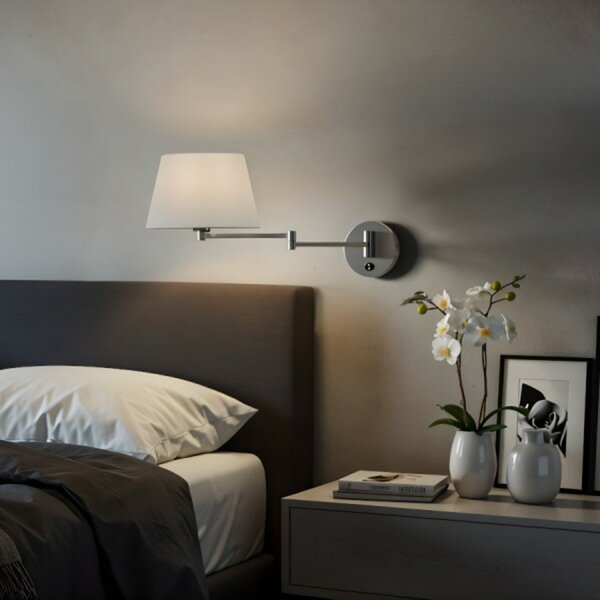 RED - DESIGN RENDL RENDL AVENIDA nástěnné svítidlo základna matný nikl 230V E27 11W R14376