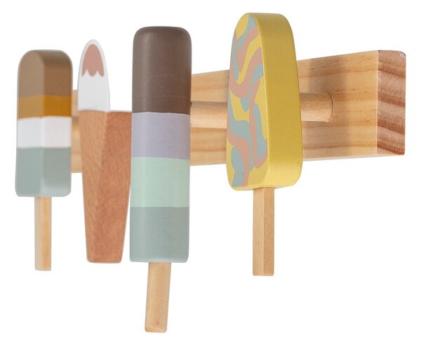 Nástěnný dětský věšák z bukového dřeva Zyon - Bloomingville Mini