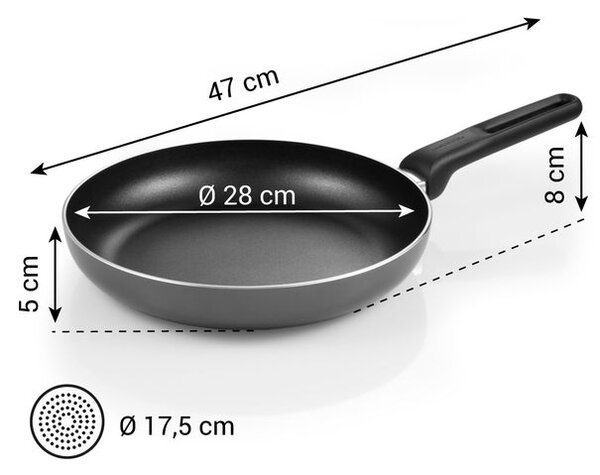 Pánev BRAVA ø 28 cm