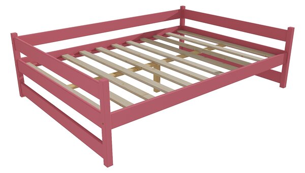 Vomaks Dětská postel DP 023 XL Rozměr: 160 x 200 cm, Povrchová úprava: netransparentní barva růžová