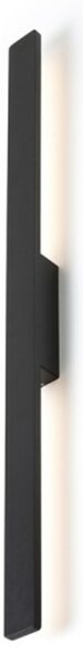 RED - DESIGN RENDL RENDL BONAREA 104 nástěnné svítidlo černá satinovaný akryl 230V LED 18W 120° IP54 3000K R14192