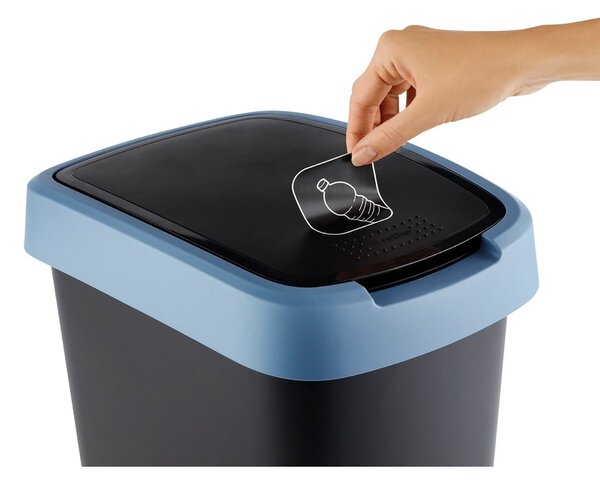 Odpadkový koš z recyklovaného plastu 50 l Twist - Rotho