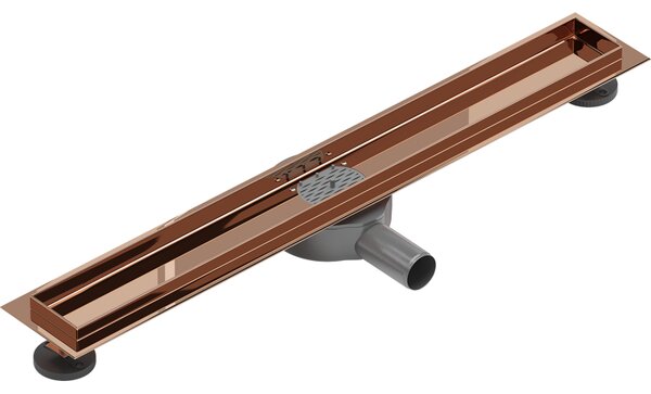 Mexen Flat 360°, tělo žlabu 50 cm, růžové zlato, 1640050