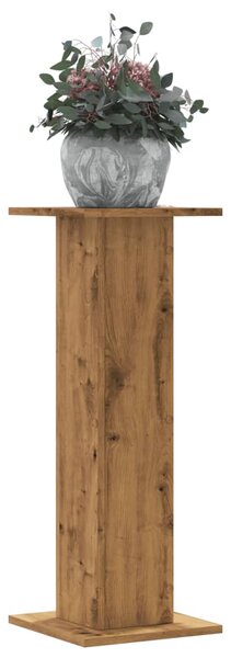 Stojany na rostliny 2 ks dub artisan 30 x 30 x 80 cm kompozit 3307872