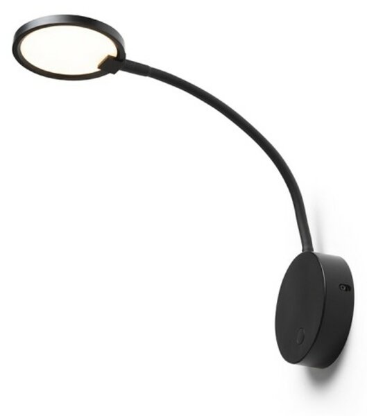 RED - DESIGN RENDL RENDL CELESTE nástěnné svítidlo černá 230V LED 4.8W 3000K R14279