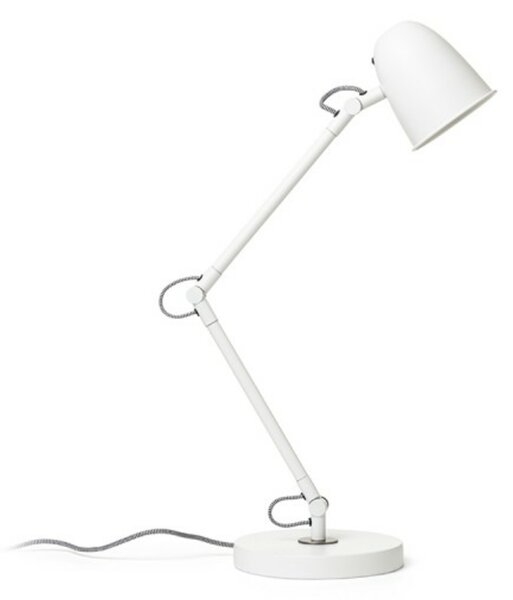 RED - DESIGN RENDL RENDL DANNY stolní lampa bílá matný nikl 230V E14 5W R14187