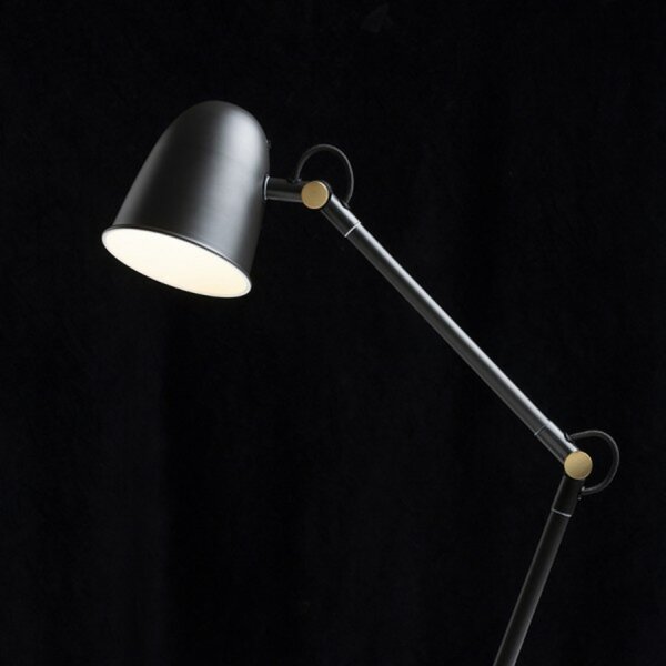 RED - DESIGN RENDL RENDL DANNY stolní lampa černá mosaz 230V E14 5W R14188