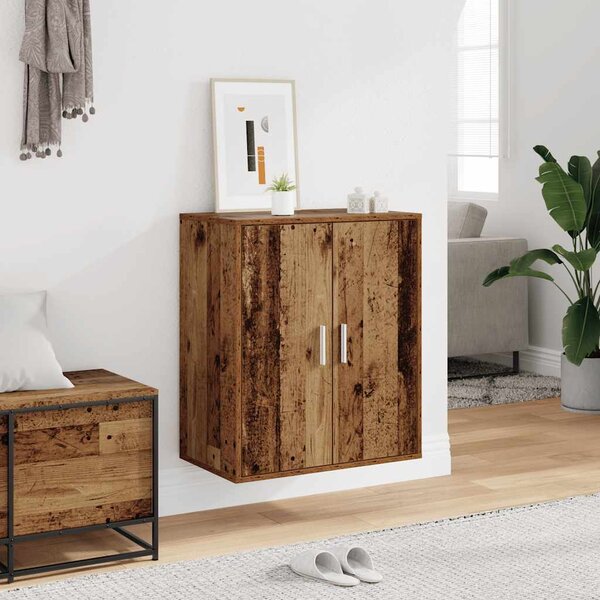 Botník old wood 60 x 35 x 70 cm kompozitní dřevo