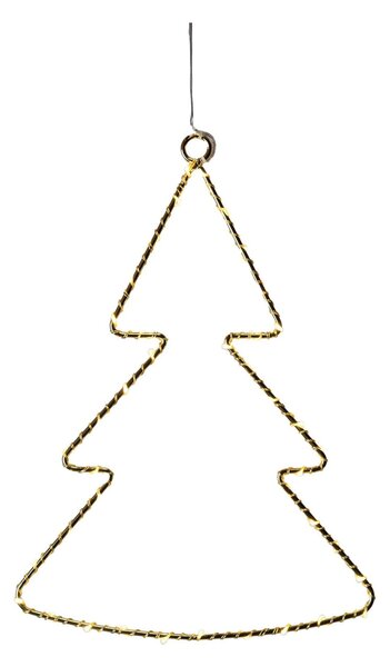 Sirius, Závěsná dekorace Liva Tree 30 Cm, stromeček | zlatá