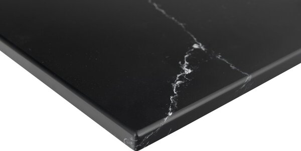 Sapho Sapho, SKARA Rockstone Platte 91,2x12x46cm, černá attica, CG026-0598