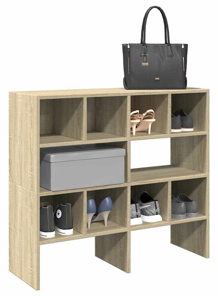 Stohovatelné botníky 2 ks dub sonoma 89,5x30x40 cm