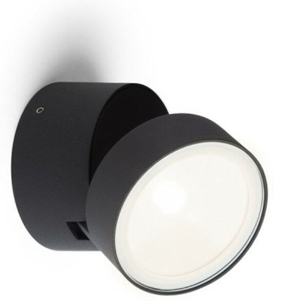 RED - DESIGN RENDL RENDL FLAVIO R přisazené svítidlo černá 230V LED 6W 110° IP54 3000K R14201
