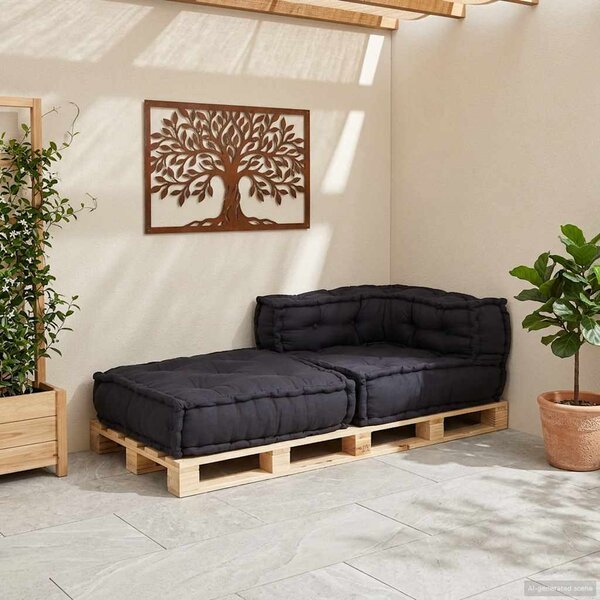 Modulární pohovka antracit 70x70x54 Látka