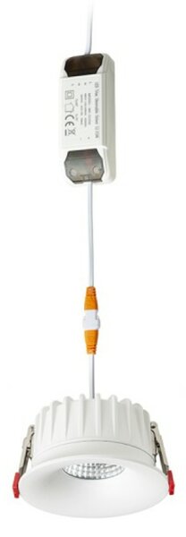 RED - DESIGN RENDL RENDL FLEUR IP54 DIMM zápustné svítidlo bílá 230V LED 15W 60° IP54 3000K R14232