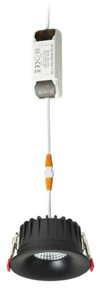 RED - DESIGN RENDL RENDL FLEUR IP54 DIMM zápustné svítidlo černá 230V LED 15W 60° IP54 3000K R14233