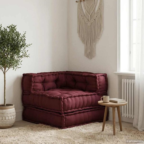 Modulární pohovka Maroon 70x70x54 Fabric