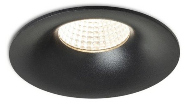 RED - DESIGN RENDL RENDL FLEUR IP54 DIMM zápustné svítidlo černá 230V LED 15W 60° IP54 3000K R14233