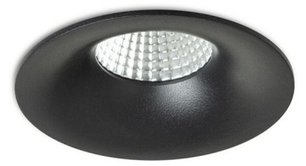 RED - DESIGN RENDL RENDL FLEUR IP54 DIMM zápustné svítidlo černá 230V LED 15W 60° IP54 3000K R14233
