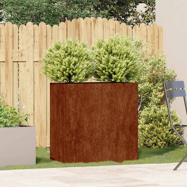 Truhlík Rusty 80x40x80 cm Zvětralá ocel