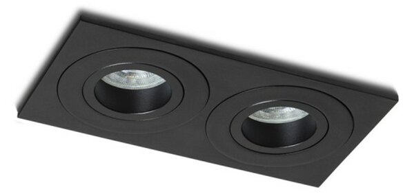 RED - DESIGN RENDL RENDL GALO II zápustné svítidlo černá 230V GU10 9W IP65 R14226