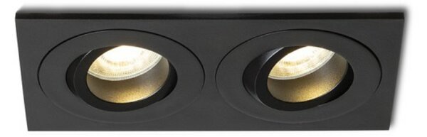 RED - DESIGN RENDL RENDL GALO II zápustné svítidlo černá 230V GU10 9W IP65 R14226