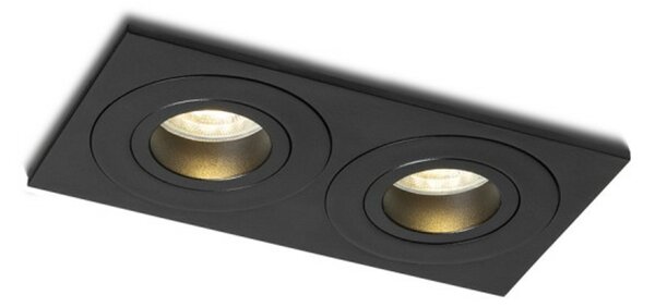 RED - DESIGN RENDL RENDL GALO II zápustné svítidlo černá 230V GU10 9W IP65 R14226