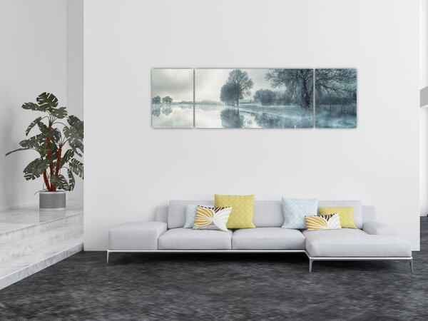 Obraz zimní přírody (170x50 cm)