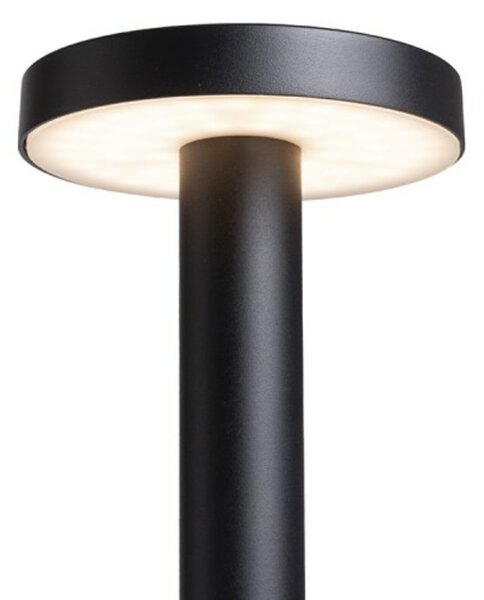 RED - DESIGN RENDL RENDL GEVALIA 20 lampa na bodci černá matný akryl 230V LED LED 5W IP65 3000K R14194