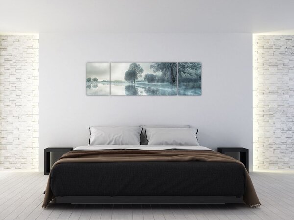Obraz zimní přírody (170x50 cm)