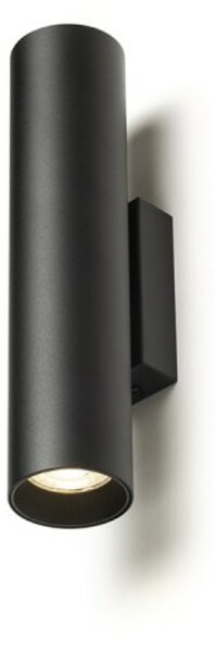 RED - DESIGN RENDL RENDL LUKE nástěnné svítidlo černá 230V GU10 2x7W R14313