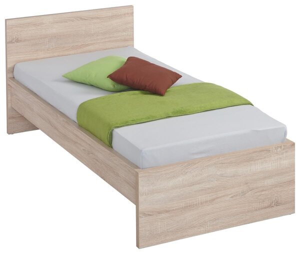 POSTEL, 90/200 cm Sonoma dub Carryhome