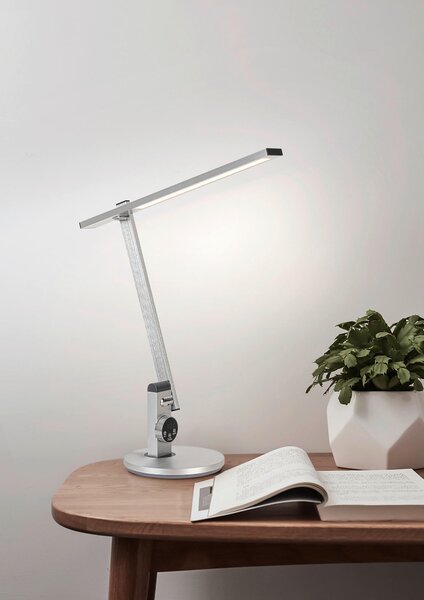 LED LAMPA NA PSACÍ STŮL, otočný stmívač, 19/65/45,2 cm Novel - Kancelářské lampy