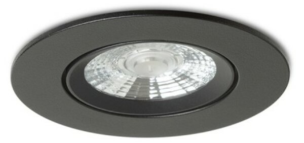 RED - DESIGN RENDL RENDL NEFRIT DIMM zápustné svítidlo černá 230V LED 6W 36° 3000K R14235