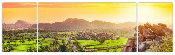 Obraz Hampi údolí v Indii (170x50 cm)