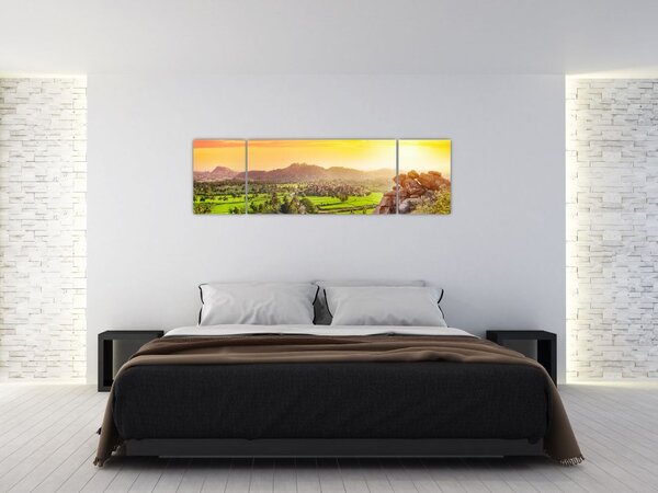 Obraz Hampi údolí v Indii (170x50 cm)
