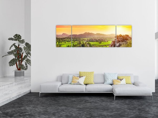 Obraz Hampi údolí v Indii (170x50 cm)