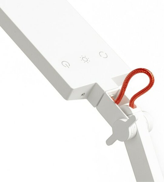 RED - DESIGN RENDL RENDL NORMA DIMM stolní lampa bílá/červená 230V LED 10W 100° 3000K/4000K/6500K R14292