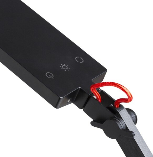 RED - DESIGN RENDL RENDL NORMA DIMM stolní lampa černá/červená 230V LED 10W 100° 3000K/4000K/6500K R14293