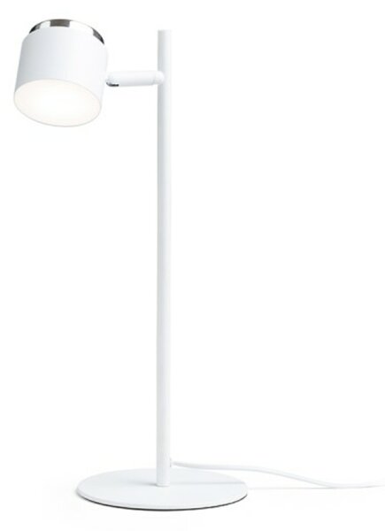 RED - DESIGN RENDL RENDL NOVA stolní lampa bílá chrom/mléčný akryl 230V LED 4.2W 3000K R14274