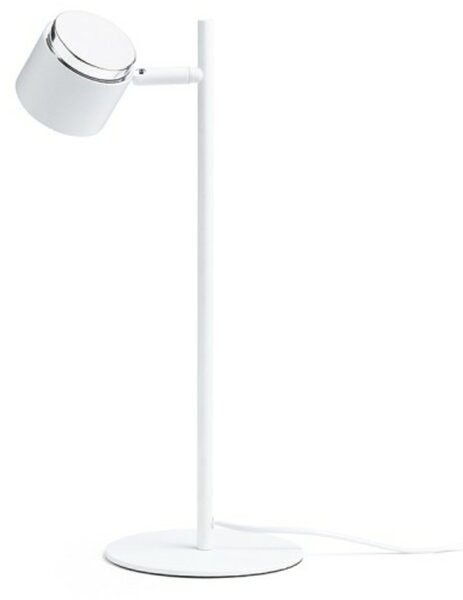 RED - DESIGN RENDL RENDL NOVA stolní lampa bílá chrom/mléčný akryl 230V LED 4.2W 3000K R14274