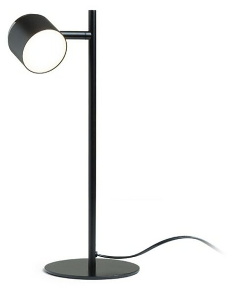 RED - DESIGN RENDL RENDL NOVA stolní lampa černá chrom/mléčný akryl 230V LED 4.2W 3000K R14275