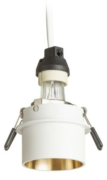 RED - DESIGN RENDL RENDL ORTA zápustné svítidlo bílá/zlatá 230V GU10 9W R14250