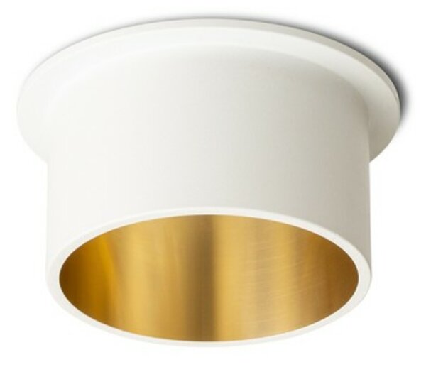 RED - DESIGN RENDL RENDL ORTA zápustné svítidlo bílá/zlatá 230V GU10 9W R14250