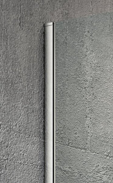 Gelco Gelco, VARIO CHROME jednodílná sprchová zástěna pro instalaci ke stěně, sklo nordic, 800 mm, GX1580-05