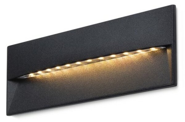 RED - DESIGN RENDL RENDL REP 18 zápustné svítidlo černá 230V LED 6W 90° IP65 3000K R14205