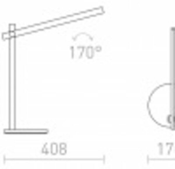 RED - DESIGN RENDL RENDL ROD DIMM stolní lampa černá 230V LED 5.5W 3000K/4000K/6500K R14295