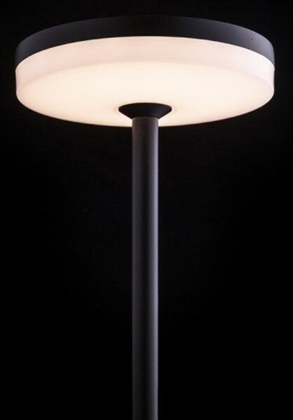 RED - DESIGN RENDL RENDL SEMPLICE 80 stojanová lampa / na bodci černá matný akryl 230V LED 12W IP54 3000K R14195
